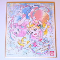 プリキュア 色紙 キュアサマー&キュアラメール プリキュア 色紙ART6 トロピカル～ジュ！プリキュア キュアサマー