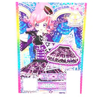 キラッとプリ☆チャン　プロモ　ワイズガールパープルスカート　みらい　める　さら