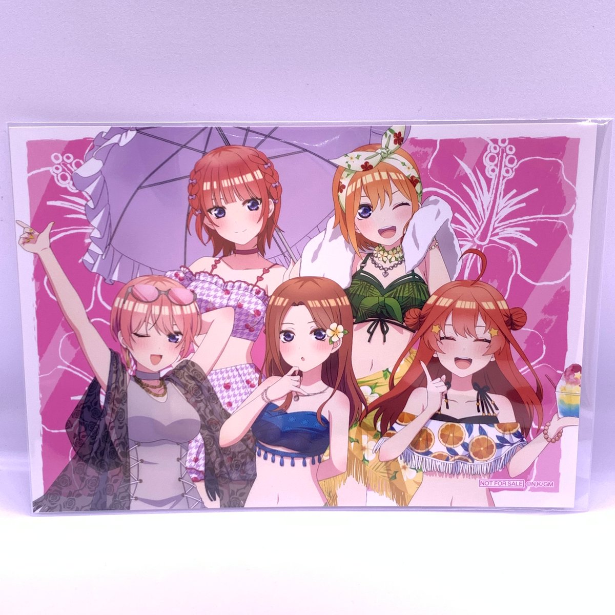 五等分の花嫁 アニメイトフェア購入特典 ブロマイド 集合 | Pri☆card