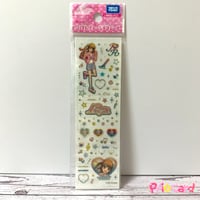 プリズムストーン 購入特典ステッカー 東京駅店 あいら みあ なる らぁ
