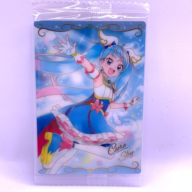 プリキュア カードウエハース7 No.01 キュアスカイ | Pri☆card プリキュア カードウエハース7 No.01 キュアスカイ | Pri☆card