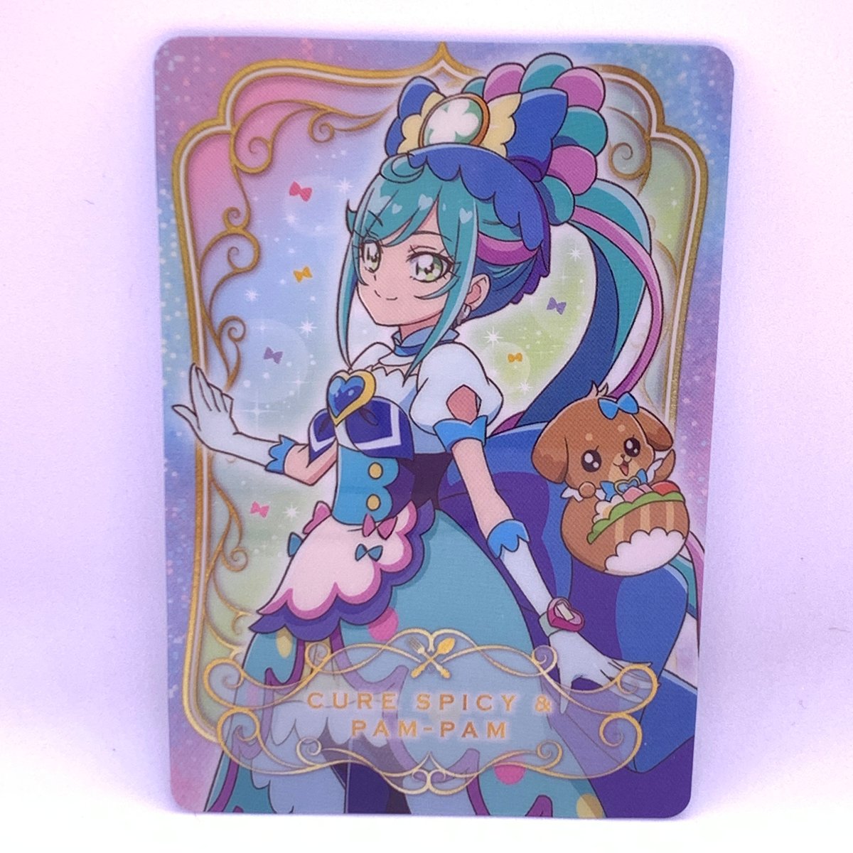 プリキュアカード デリシャスパーティ・プリキュア キラキラカードグミ P08 キュア