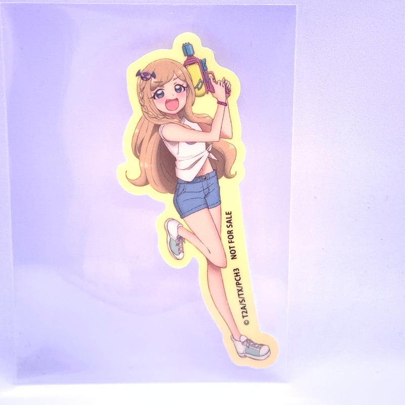 Welcome to プリ☆チャンランド! 購入特典 ダイカットステッカー