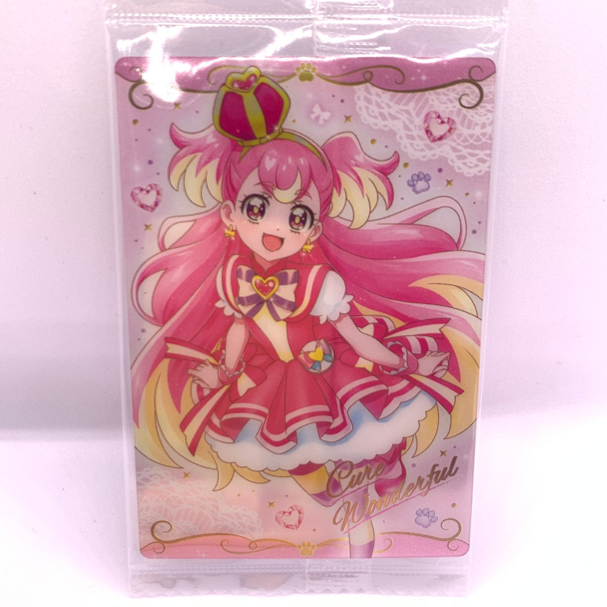 プリキュア カードウエハース9 No.01 キュアワンダフル | Pri☆card