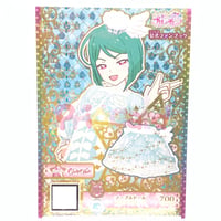 キラッとプリ☆チャン　公式ファンブック　プロモ　ノーブルドールアクアスカート・ヘアアクセ　さら