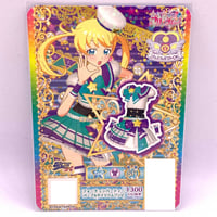 キラッとプリ☆チャン　プロモ　フォーチュンパーティーパープルサイリウムワンピ　えも