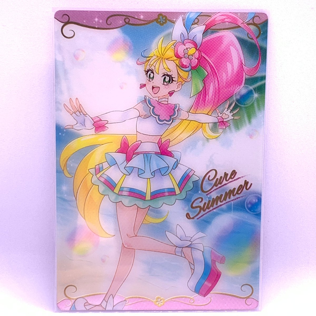内袋開封済み】プリキュア カードウエハース3 No.01 キュア 内袋開封済み】プリキュア カードウエハース3 No.01 キュア