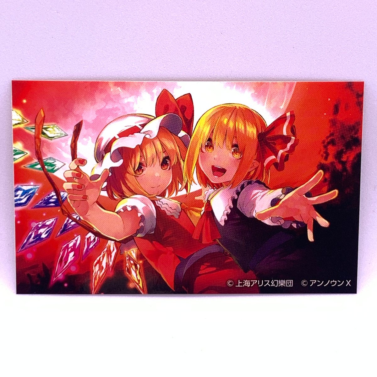 ローソン 東方ダンマクカグラ キャンペーン オリジナルステッカー 