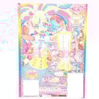 プリパラ　プロモ　あぃみぃ　サイン付き　キューティーリボントップス&リボン プリパラ プリチケ プロモ キューティーリボントップス