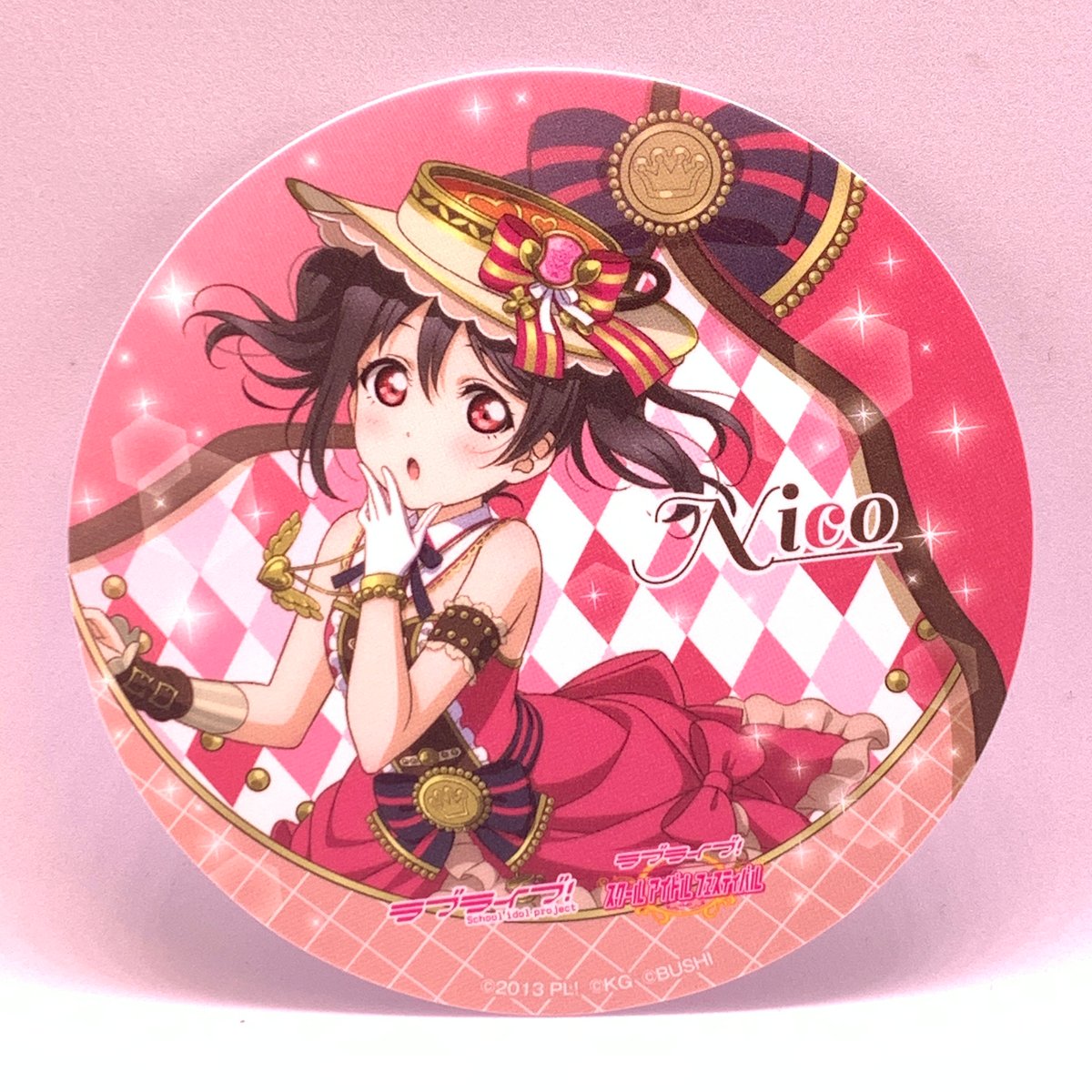 ラブライブ μ's 矢澤にこ　コースターセット ラブライブ μ's 矢澤にこ コースターセット 矢澤にこ コースター