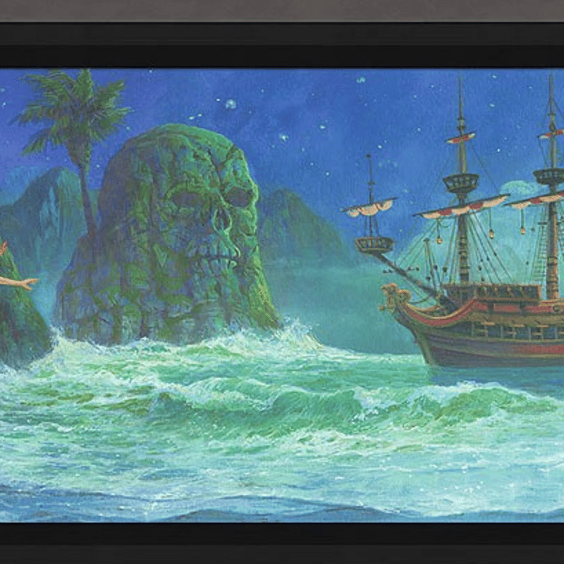 ディズニー 公式ファインアート ピーター・パン 