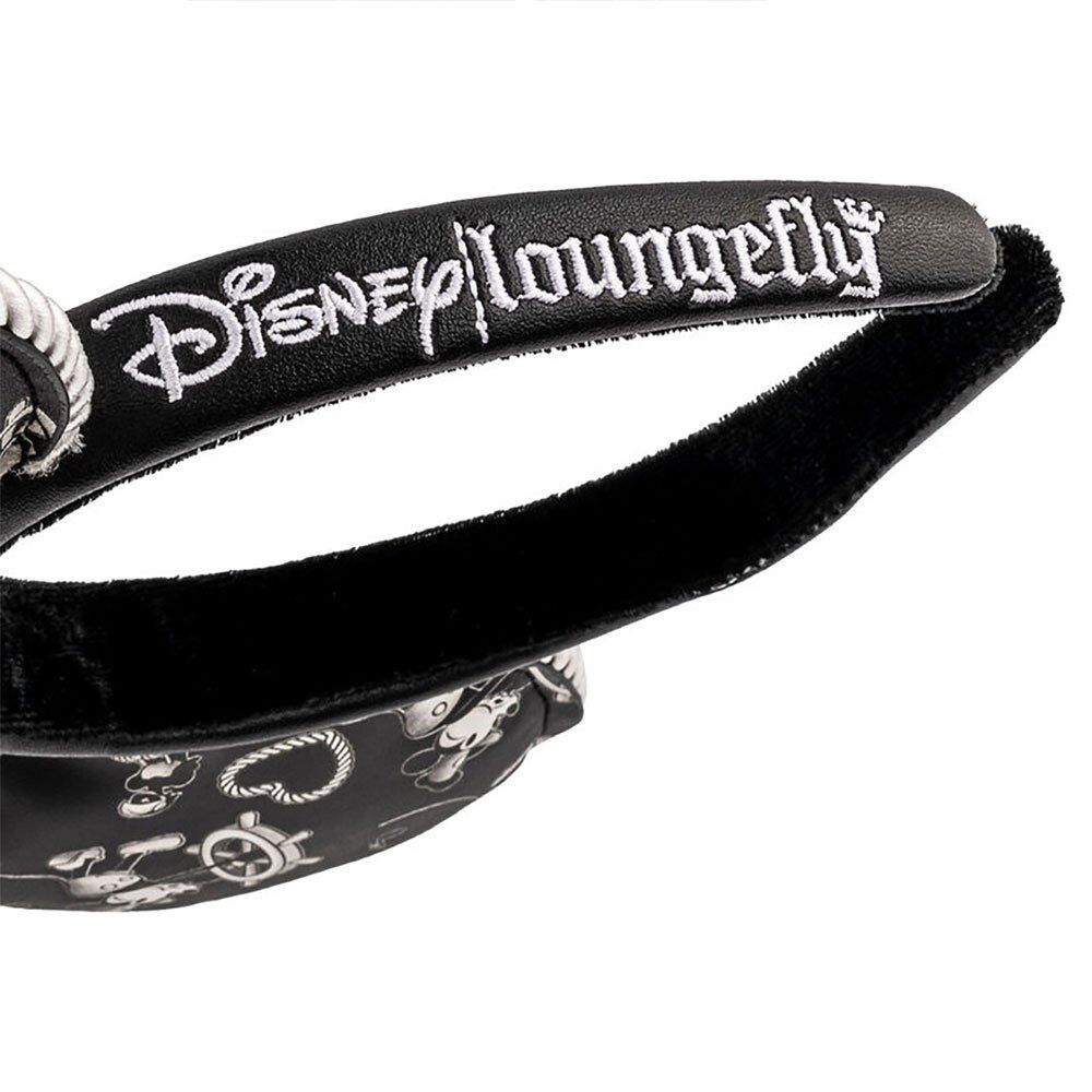 ラウンジフライUSA 蒸気船ウィリー ミッキー カチューシャ Disney × Loungefly ミッキーマウス カチューシャ 「蒸気船ウィリー