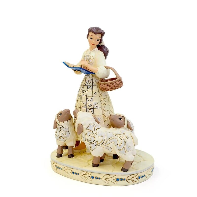 ディズニー 美女と野獣 ベルと羊たち フィギュリン(彫像) 【ヨーロッパ
