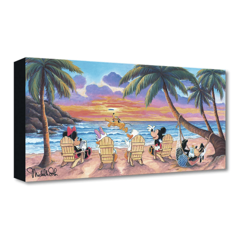 ディズニー公式ファインアート ミッキー＆フレンズ 