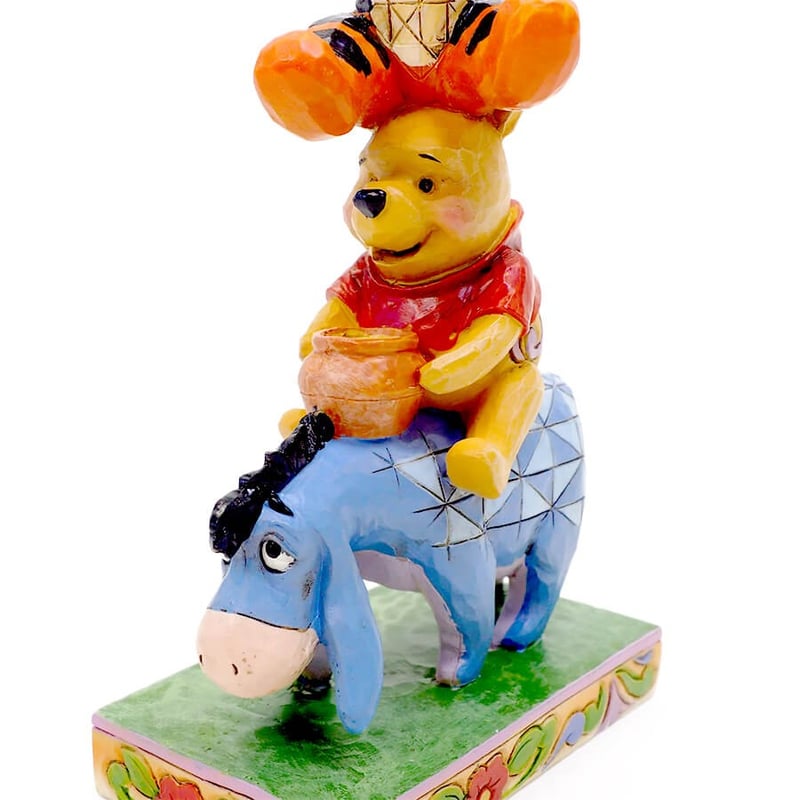 ディズニー くまのプーさん フィギュリン(高さ約20cm彫像