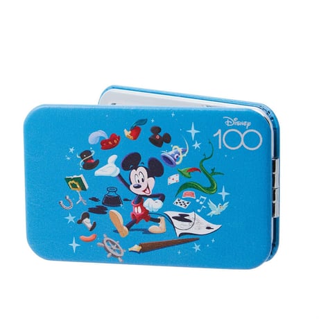 ディズニー100周年　ミッキーマウス　コンパクトミラー【ヨーロッパから正規品・新品をお届け】