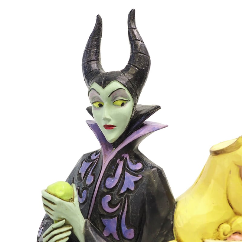 ディズニー 眠れる森の美女 オーロラ＆マレフィセント フィギュリン