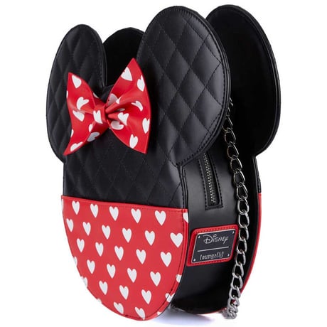 Disney × Loungefly　ミッキー&ミニーのクロスボディバッグ　【ヨーロッパから正規品・新品をお届け】