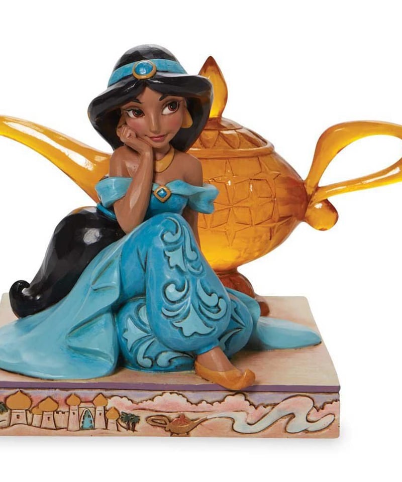ディズニー ジャスミンのフィギュリン(高さ約14cm彫像) 【ヨーロッパ
