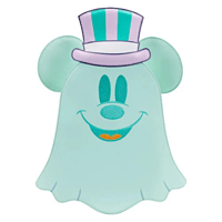 Disney × Loungefly　ミッキーマウス　ハロウィン仕様　パステルゴースト　ミニリュック　【ヨーロッパから正規品・新品をお届け】