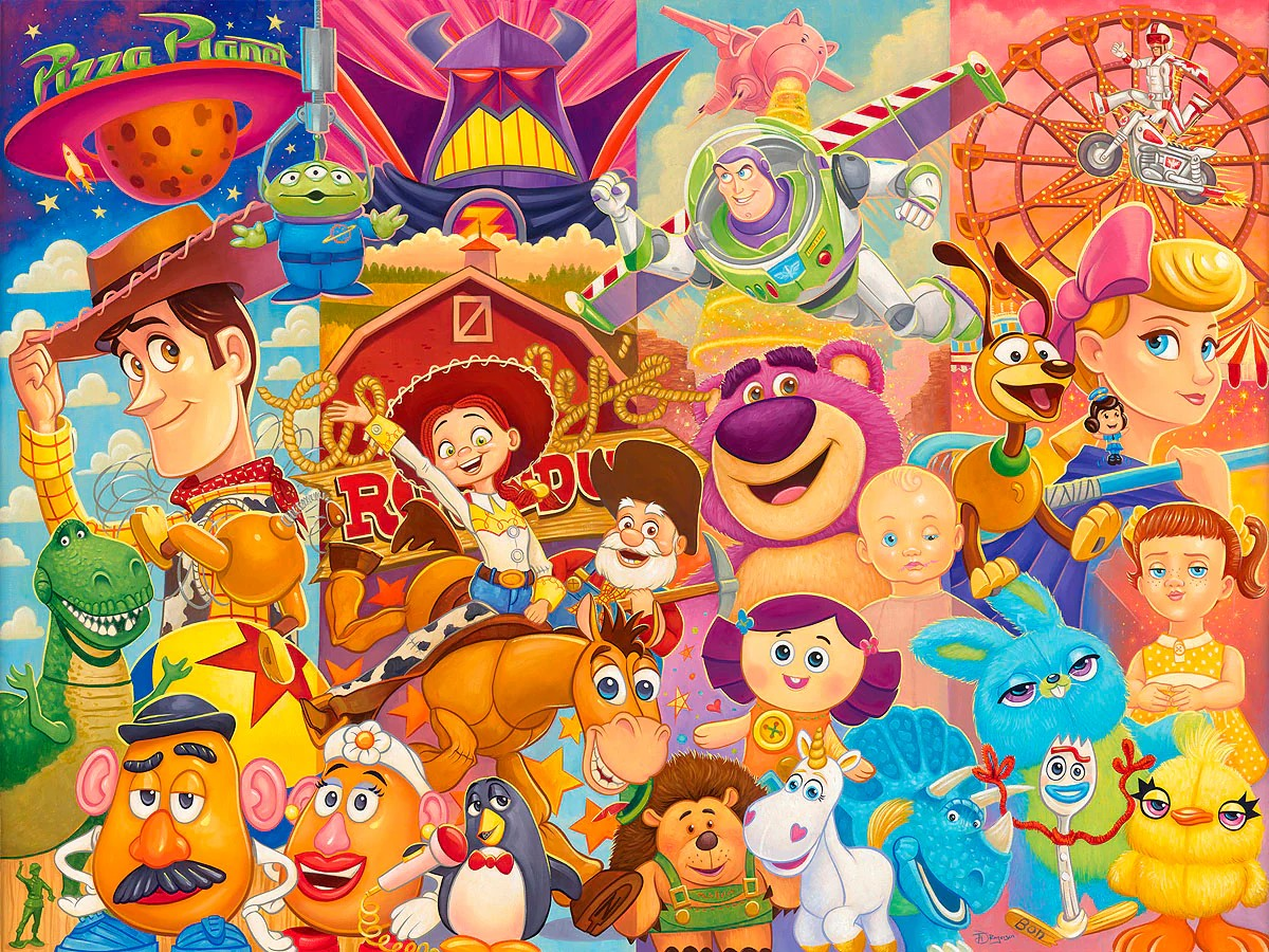 ディズニー公式ファインアート トイ・ストーリー 