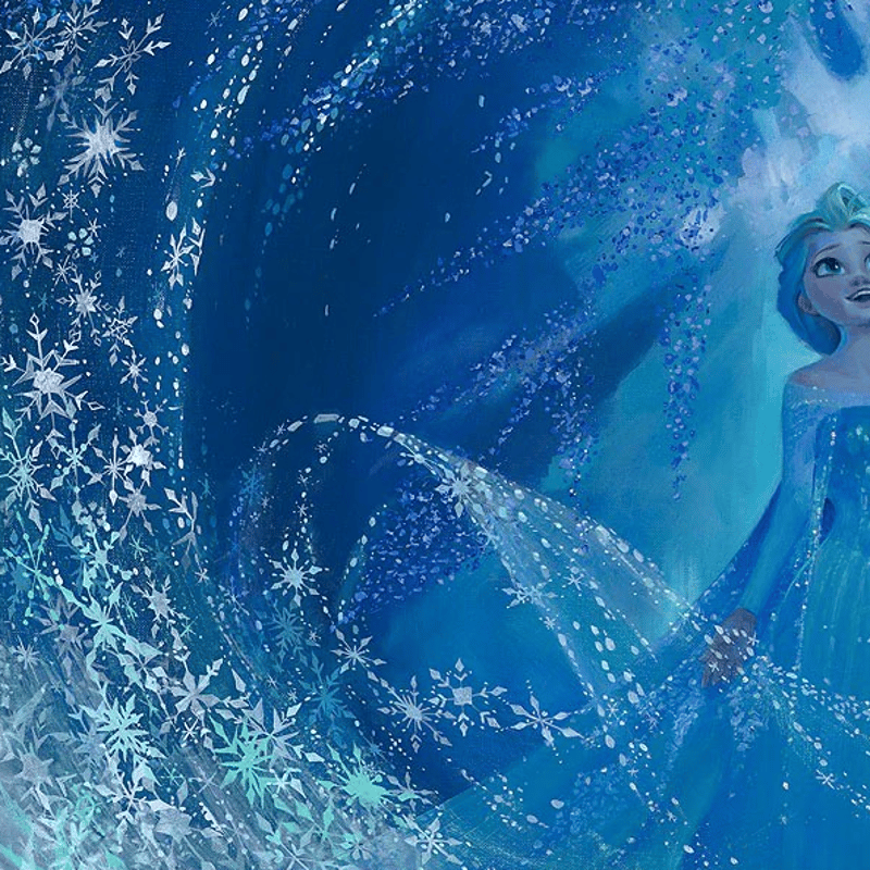 ディズニー公式ファインアート アナと雪の女王 