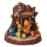 ディズニー　くまのプーさん　フィギュリン(彫像)　【ヨーロッパから正規品・新品をお届け】
