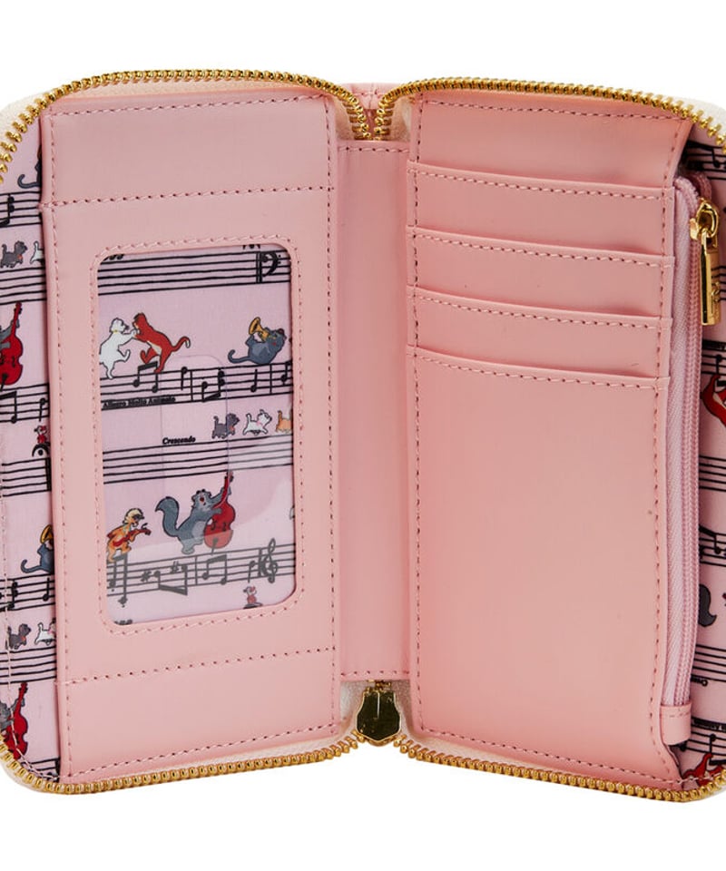 即日発送可能】Disney × Loungefly おしゃれキャットのお財布 即日発送可能】Disney × Loungefly おしゃれキャットのお財布