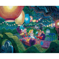 ディズニー公式ファインアート ディズニーランド 