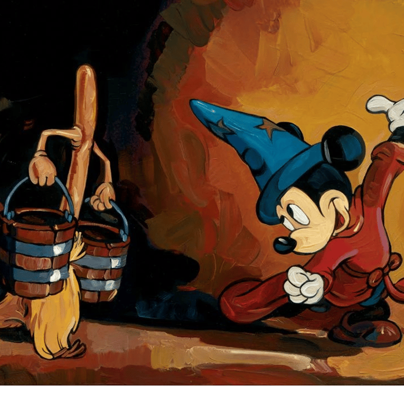 ディズニー公式作家「アリソン・レフコート」作品　ミッキーマウス　直筆鉛筆サイン ディズニー公式作家「アリソン・レフコート」作品 ミッキーマウス 直筆