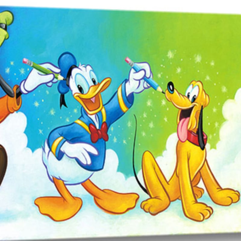 ディズニーファインアート キャンバス 限定 ミッキー&ミニー ディズニーファインアート キャンバス 限定 ミッキー&ミニー