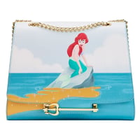 Disney × Loungefly　リトル・マーメイド　クロスボディバッグ 　(トリトンズ・ギフト）　【ヨーロッパから正規品・新品をお届け】