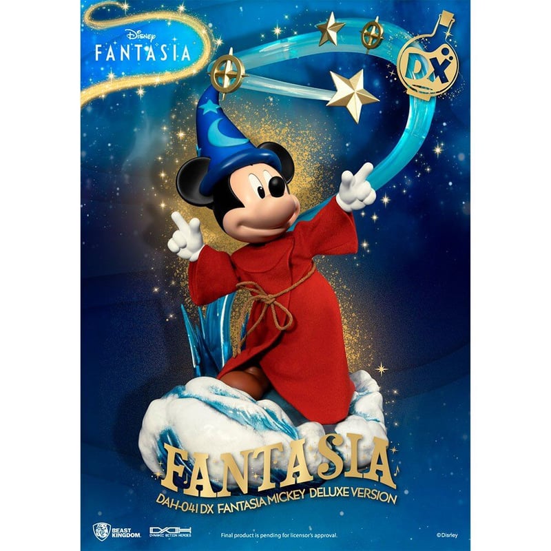 ディズニー ミッキーマウス ファンタジア 精巧アクションフィギュア 高