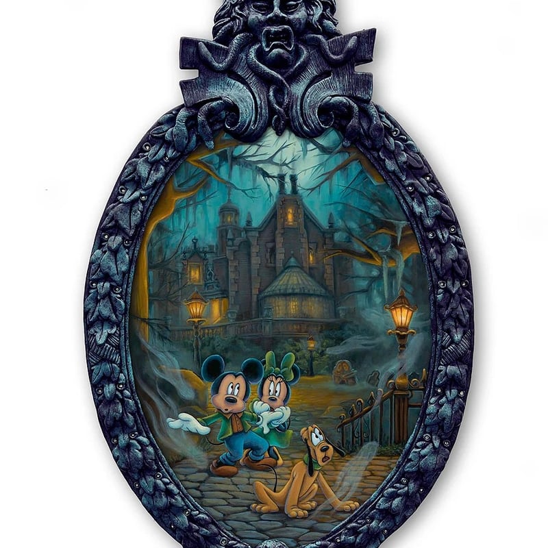 ディズニー公式ファインアート ミッキー&ミニー 