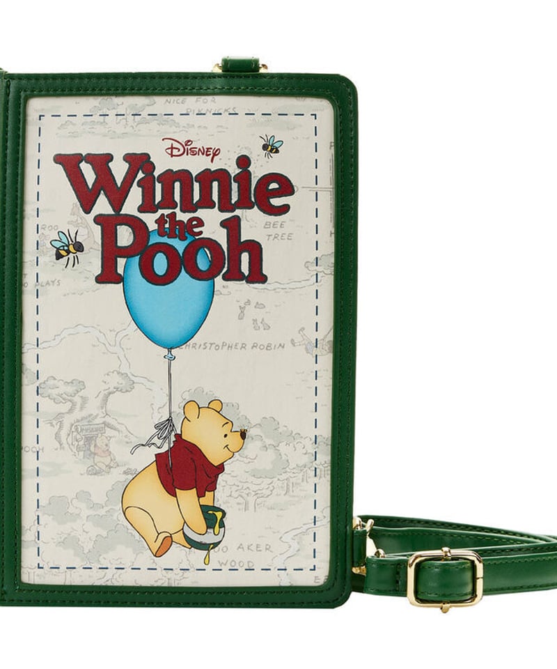 Disney × Loungefly くまのプーさん ストーリーブック型クロスボディ