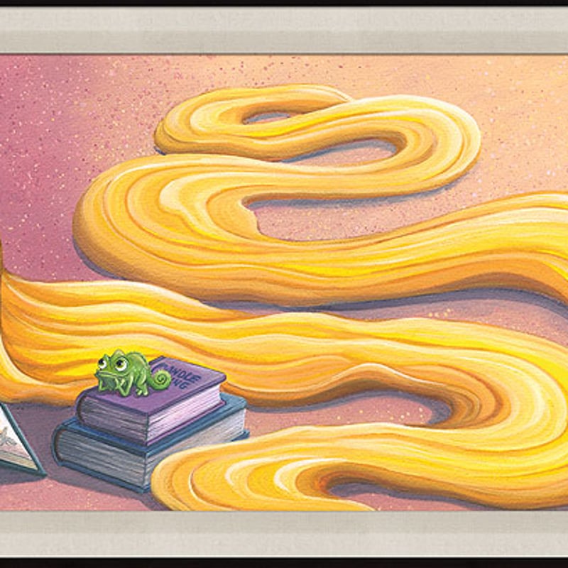 ディズニー公式ファインアート 塔の上のラプンツェル 