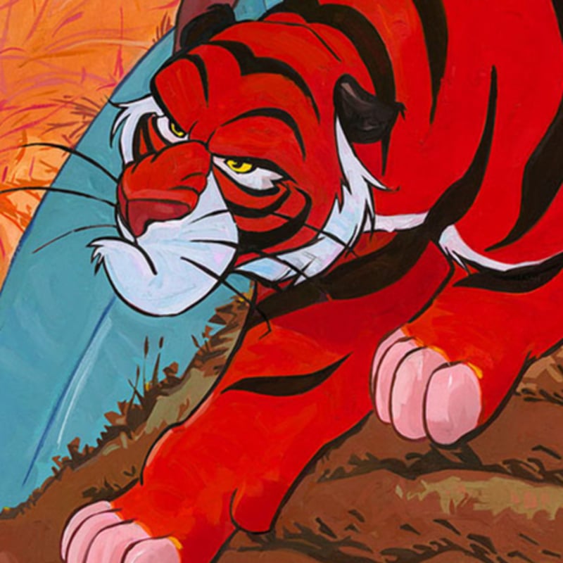 ディズニー 公式ファインアート アラジン 