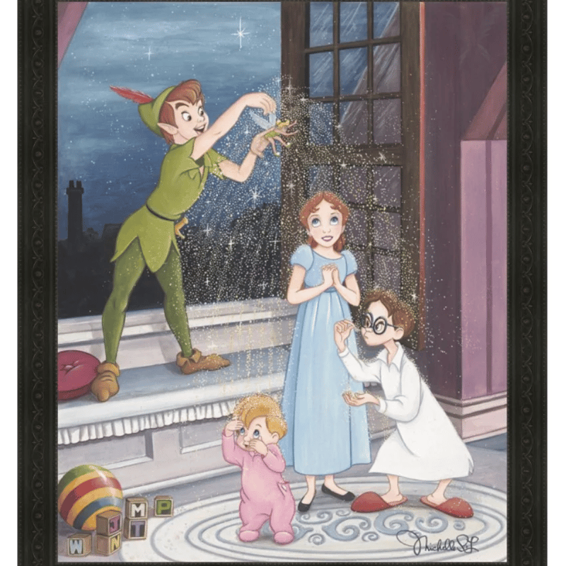 ディズニー公式ファインアート ピーター・パン 