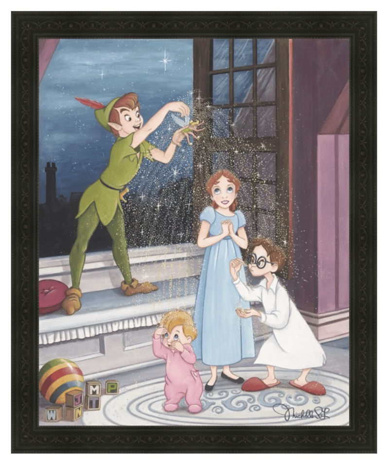 ディズニー公式ファインアート ピーター・パン 