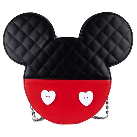 Disney × Loungefly　ミッキー&ミニーのクロスボディバッグ　【ヨーロッパから正規品・新品をお届け】