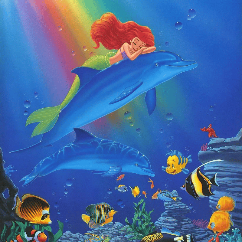 ディズニーリトルマーメイドジグレー45/95キトーレバブロ他