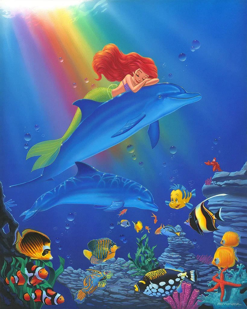 ディズニー セル画 リトルマーメイド UNDER THE SEA リトル・マーメイド アンダー・ザ・シー - 1989 / 1999 - Under