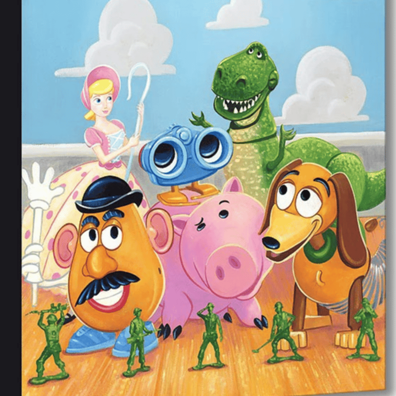 ディズニー公式ファインアート トイ・ストーリー 