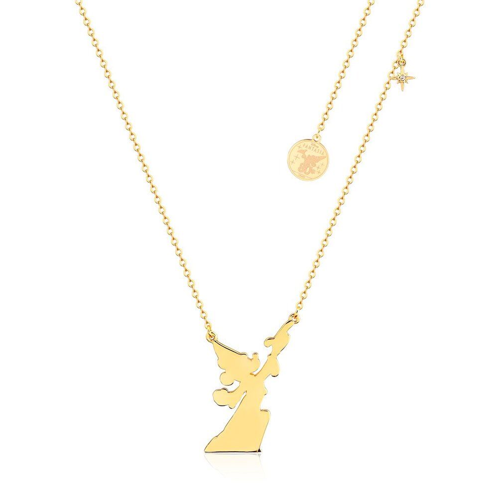 Disney × Couture Kingdom ミッキーマウス シルエットネックレス（14K