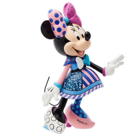 【先行予約】Disney by Britto　ミニーマウス　フィギュリン(高さ約22cm彫像)【ヨーロッパから新品・正規品をお届け】