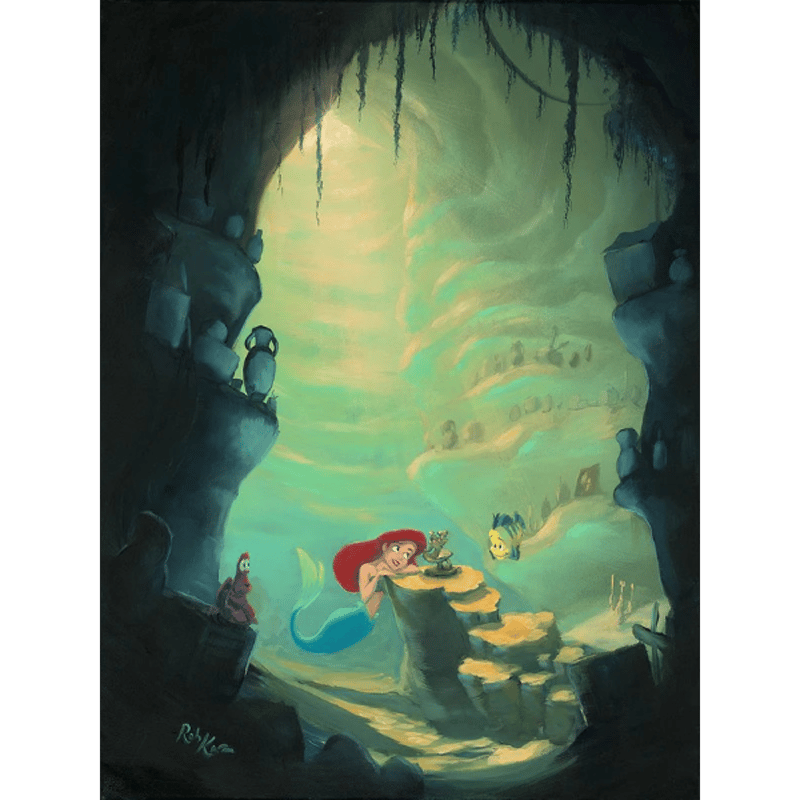 ディズニー 公式ファインアート リトル・マーメイド 