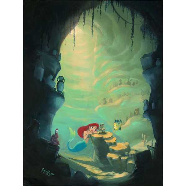 ディズニー 公式ファインアート リトル・マーメイド 