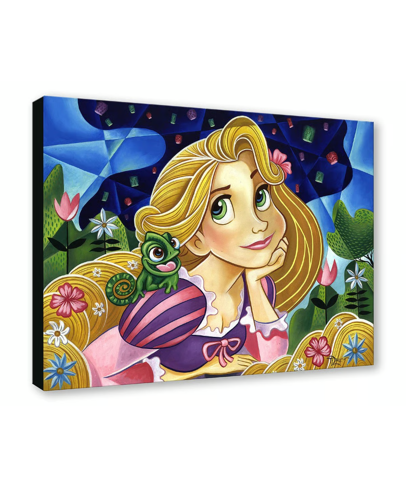 ディズニー公式ファインアート 塔の上のラプンツェル 