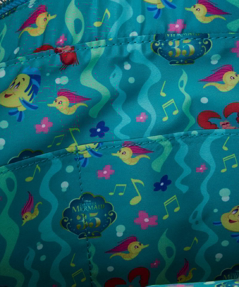 ディズニー×Loungefly リトル・マーメイド 35周年記念 ショルダー