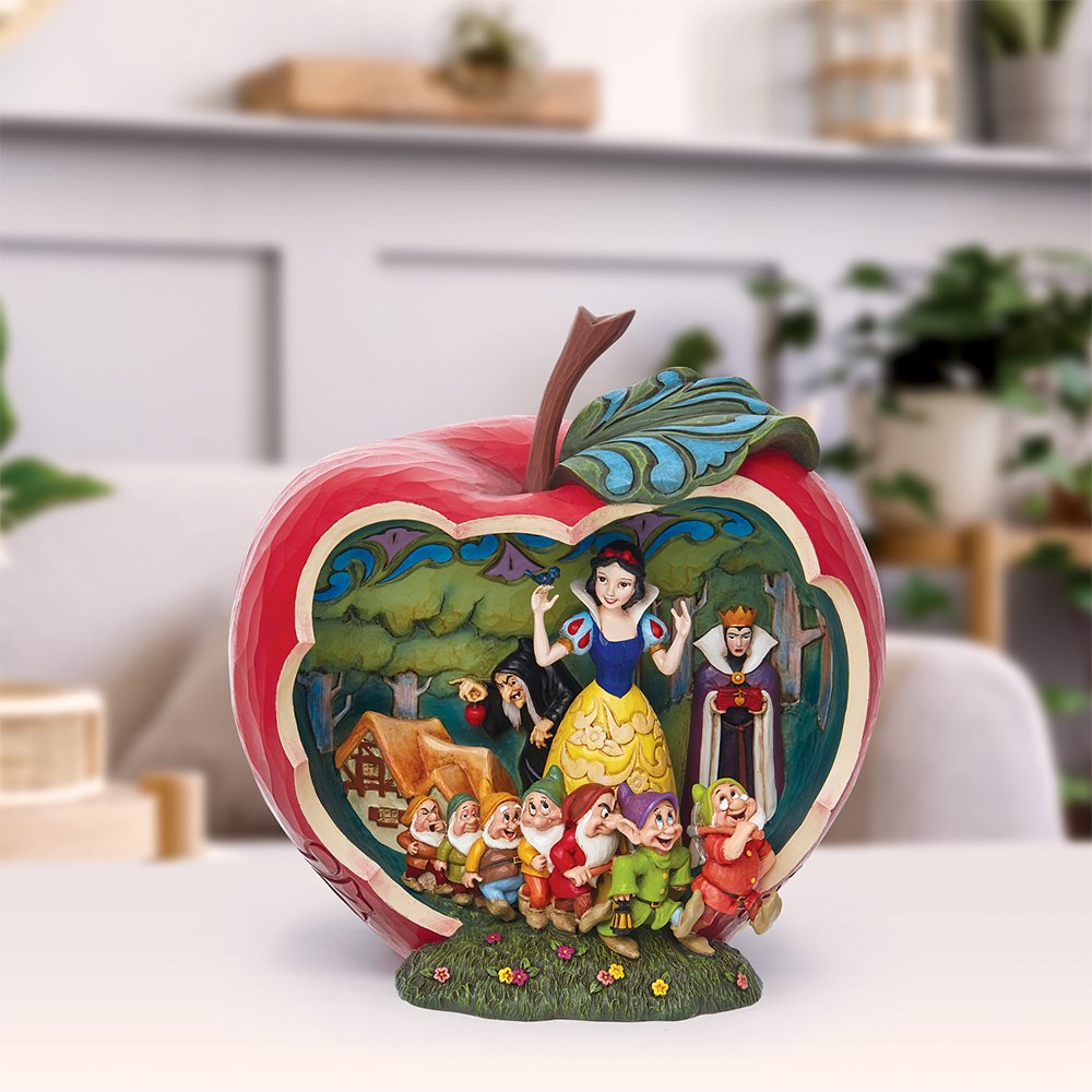 ディズニー 白雪姫のフィギュリン(高さ約20cm彫像) 